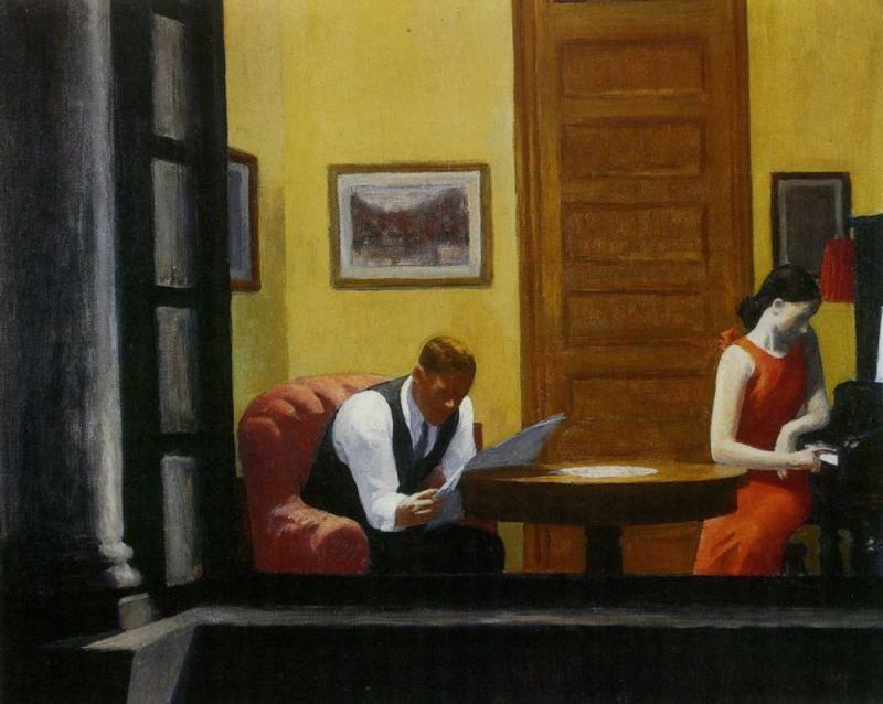 'Habitación en Nueva York', de Edward Hopper.