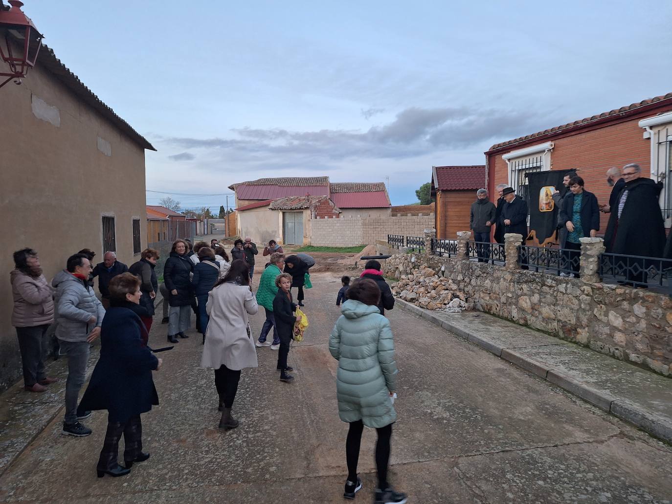 La tradición de correr las castañas de Villalán de Campos