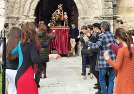 Procesión en honor a San Martín de Tours, este sábado en Cogeces de Íscar.
