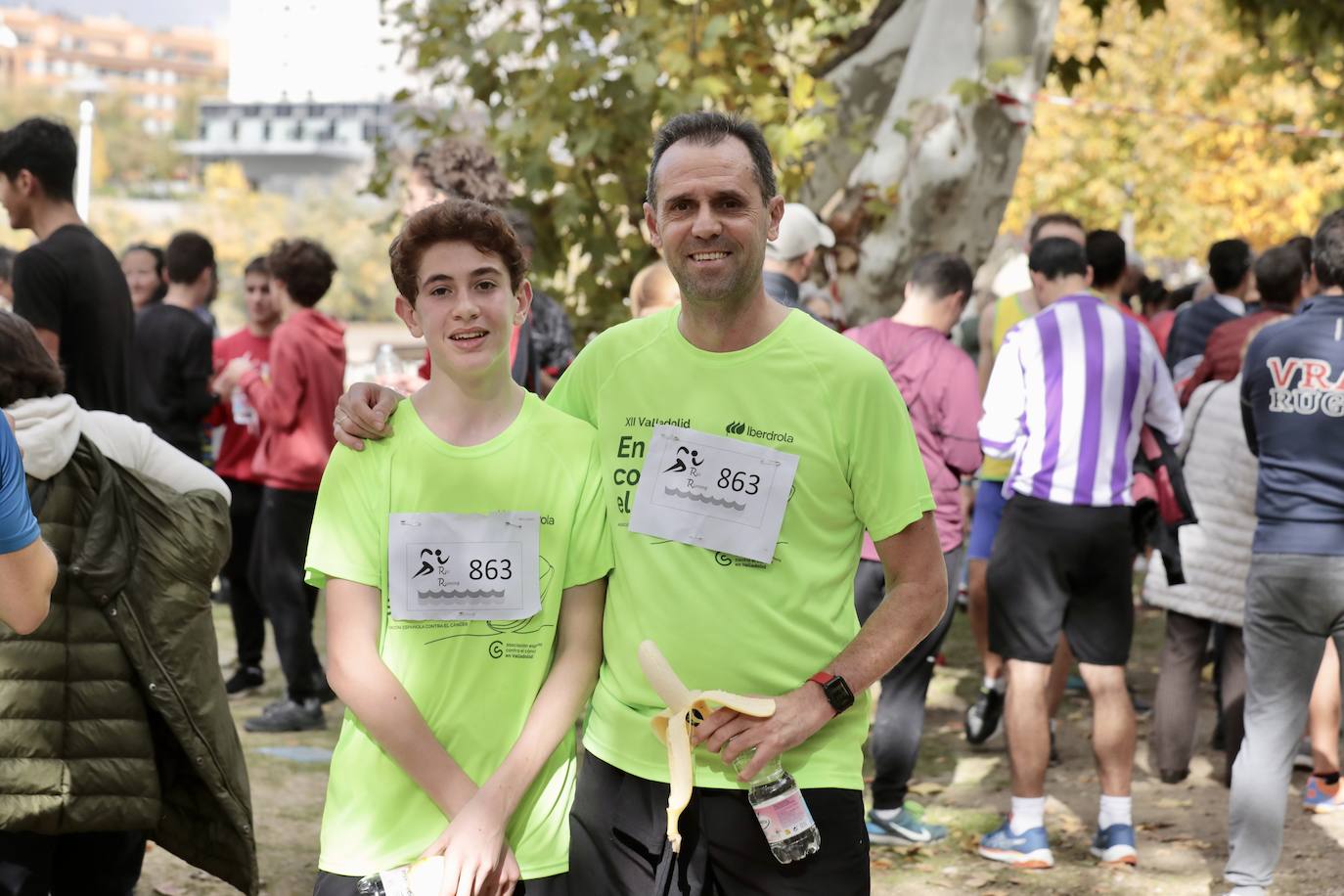 Alumnos, padres y profesores corren en Rio Running