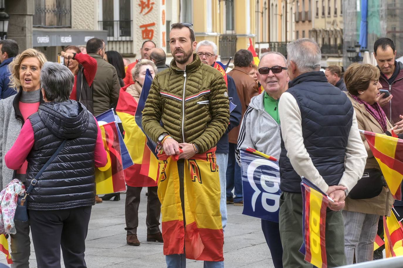 La concentración en Segovia contra la amnistía, en imágenes (2 de 2)