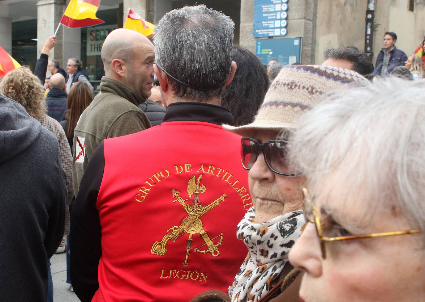 La concentración en Segovia contra la amnistía, en imágenes (1 de 2)