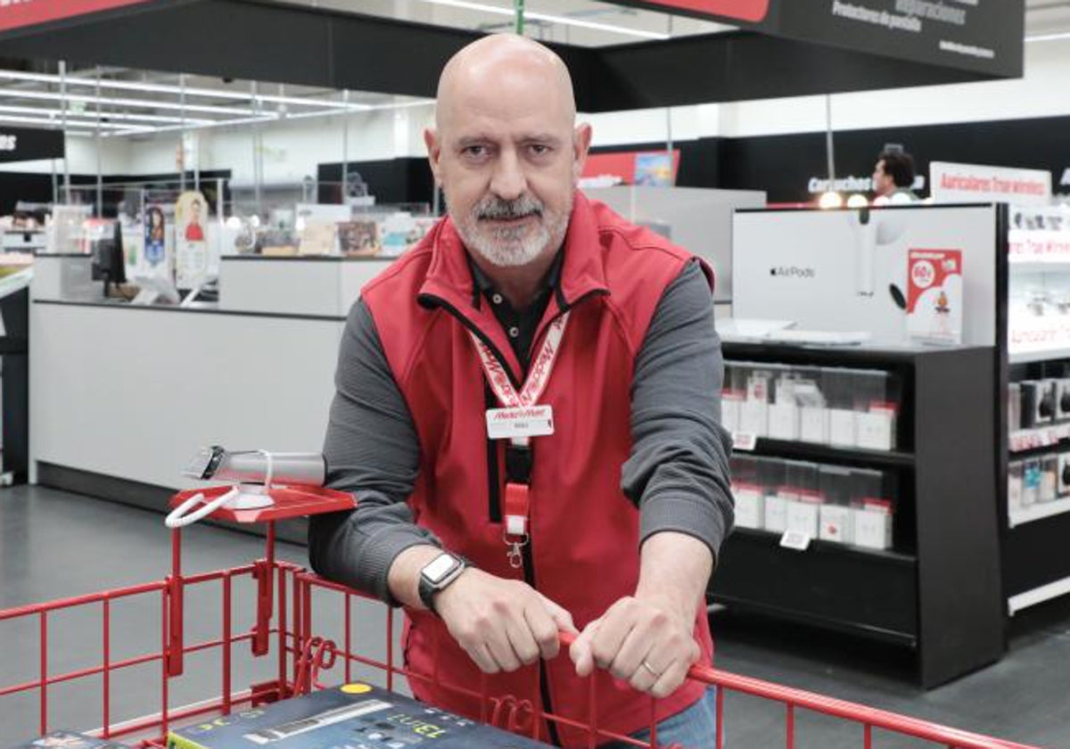 Ximo Reig, gerente de MediaMarkt Valladolid.