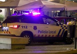 Patrulla de la Policía Local de Segovia.