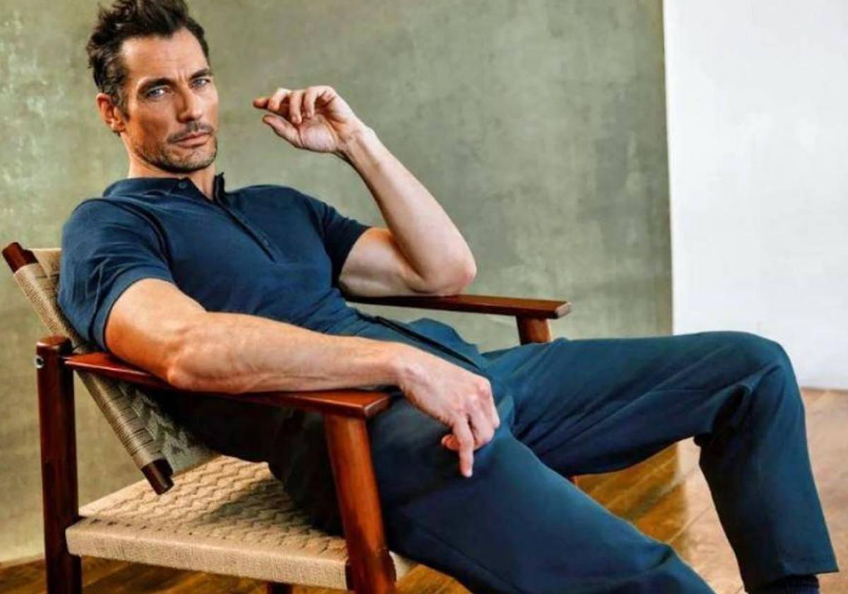 El modelo británico, David Gandy.