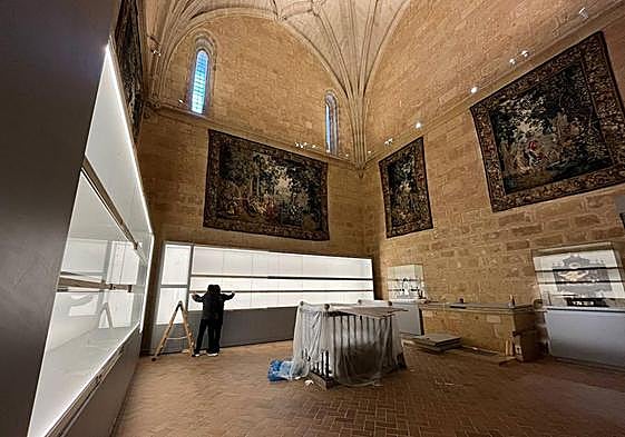 Aspecto de la nueva sala expositiva.