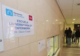 Instalaciones de la UNED, en la calle La Puebla, adonde se ha trasladado Enfermería.