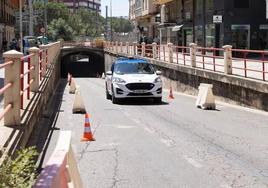 Imagen de archivo del túnel de Labradores cortado.