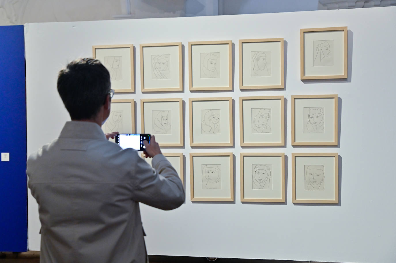 La exposición de las obras de Matisse en la Sala de las Francesas, en imágenes