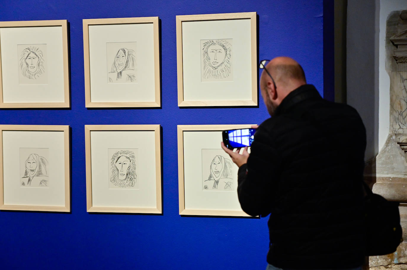 La exposición de las obras de Matisse en la Sala de las Francesas, en imágenes