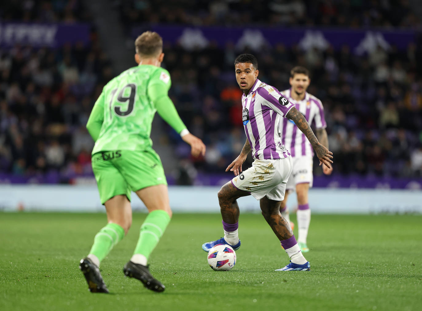 Las imágenes del partido entre el Real Valladolid y el Leganés