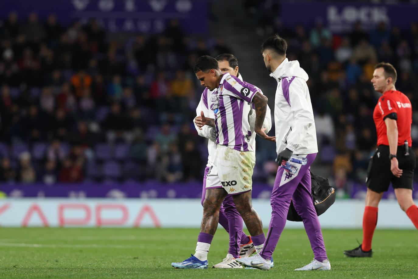 Las imágenes del partido entre el Real Valladolid y el Leganés