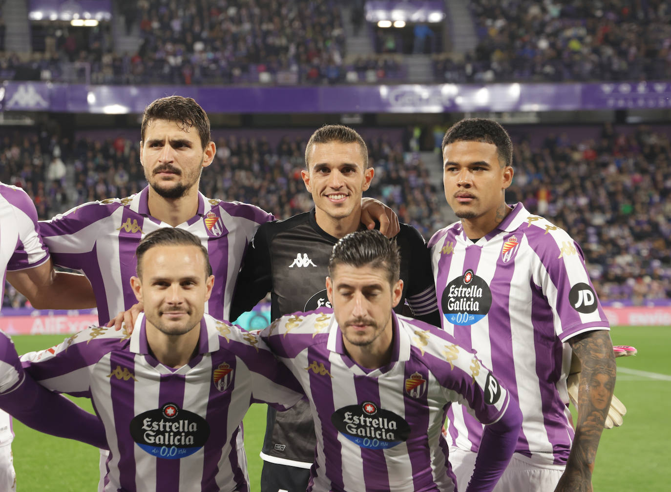 Las imágenes del partido entre el Real Valladolid y el Leganés