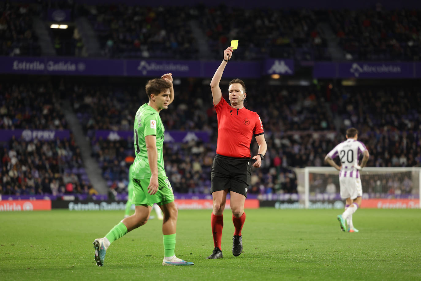 Las imágenes del partido entre el Real Valladolid y el Leganés