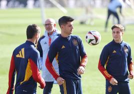 Álvaro Morata, capitán y delantero de la Selección Española