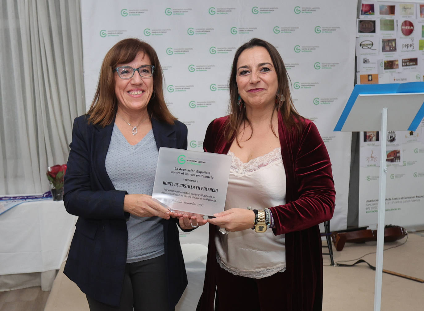 Gala anual de la Asociación Contra el Cáncer de Palencia