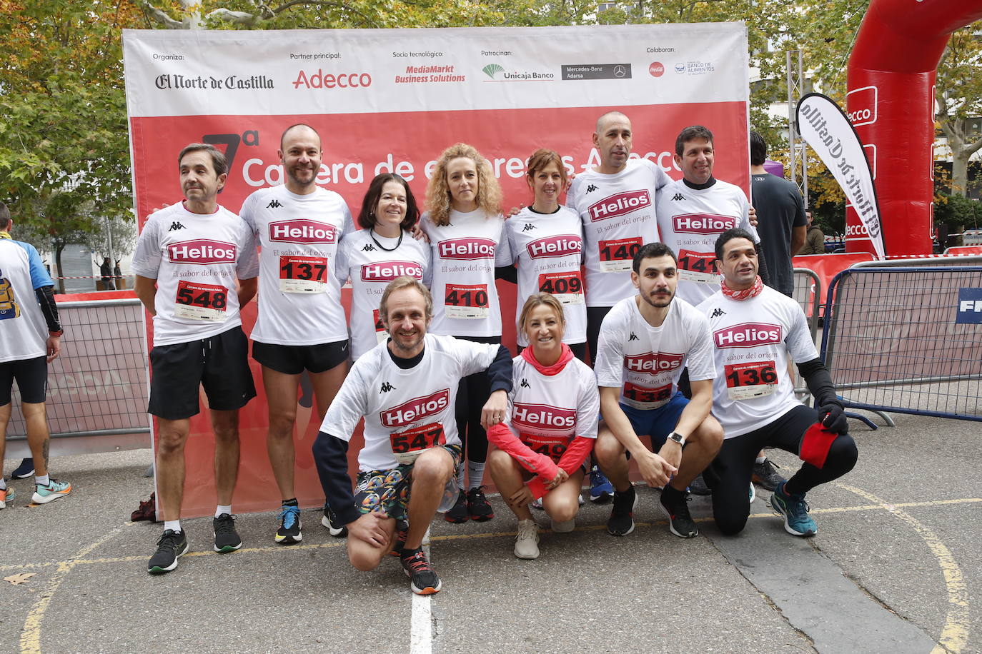 En imágenes, los equipos participantes en la VII Carrera de Empresa Adecco (5/13)