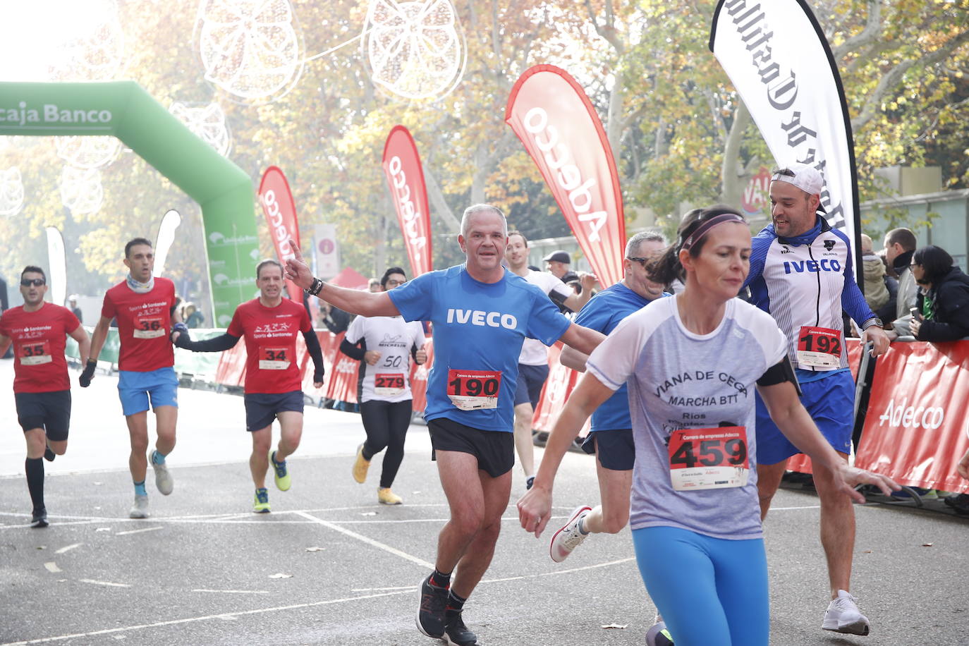 En imágenes, los equipos participantes en la VII Carrera de Empresa Adecco (9/13)