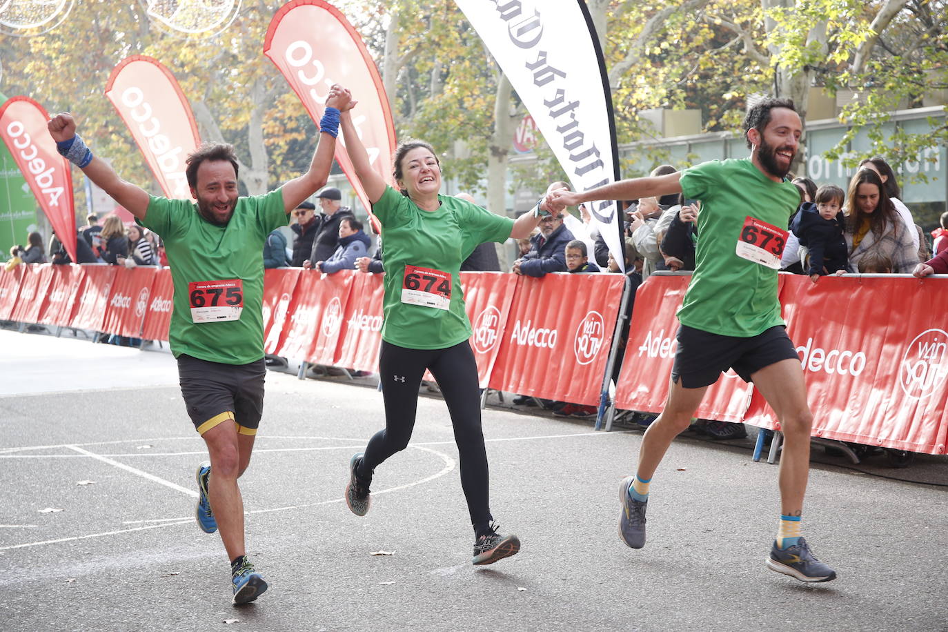 En imágenes, los equipos participantes en la VII Carrera de Empresa Adecco (9/13)