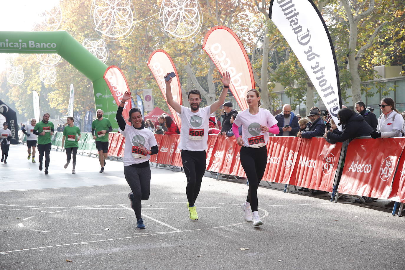 En imágenes, los equipos participantes en la VII Carrera de Empresa Adecco (12/13)