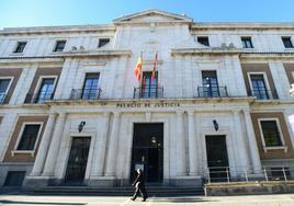 Palacio de Justicia, sede de la Audiencia de Valladolid.