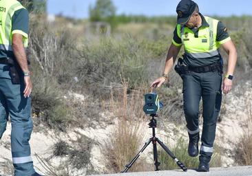 Cazado un conductor a 208 kilómetros por hora por la ronda de Valladolid