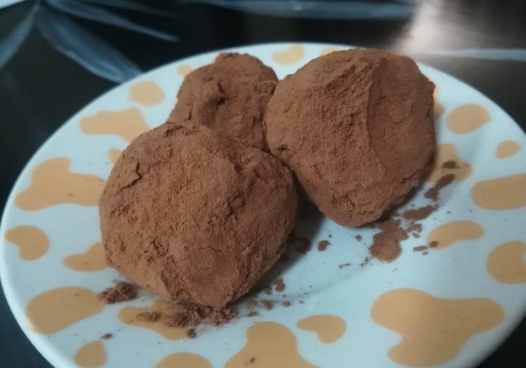 Trufas de tiramisú