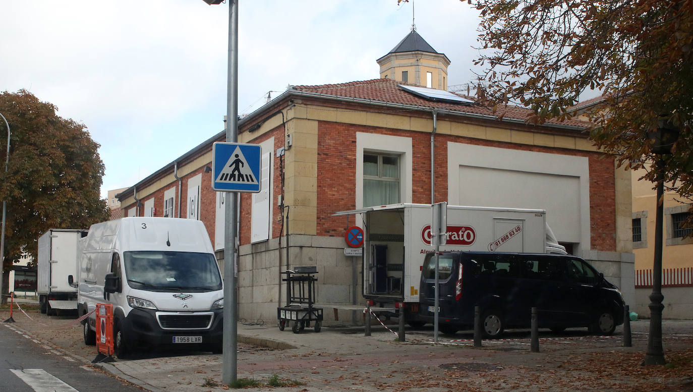 Rodaje en Segovia de &#039;Asalto al Banco Central&#039;