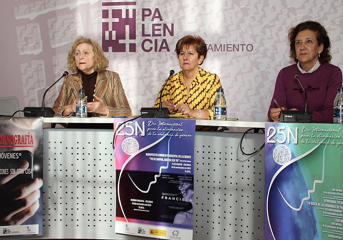 Presentación de las actividades del 25-N y de la Casa de Acogida de Palencia.