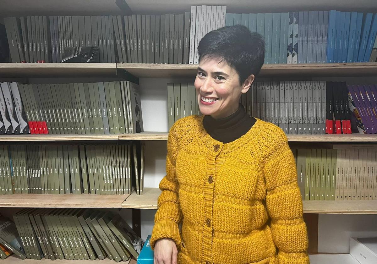 Irene Antón, fundadora de la editorial Errata Naturae.