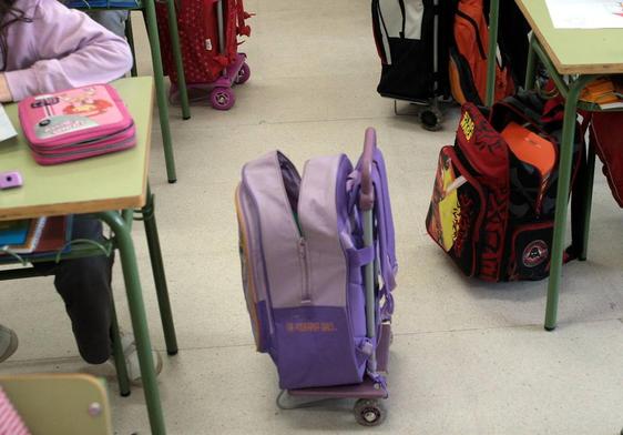 Un aula de un colegio de Educación Primaria.