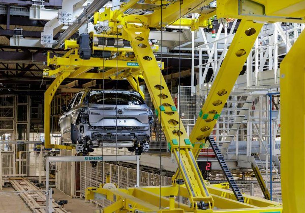 Factoría de Renault en la localidad palentina de Villamuriel de Cerrato.