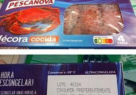 El producto y lote afectados por la Salmonella.