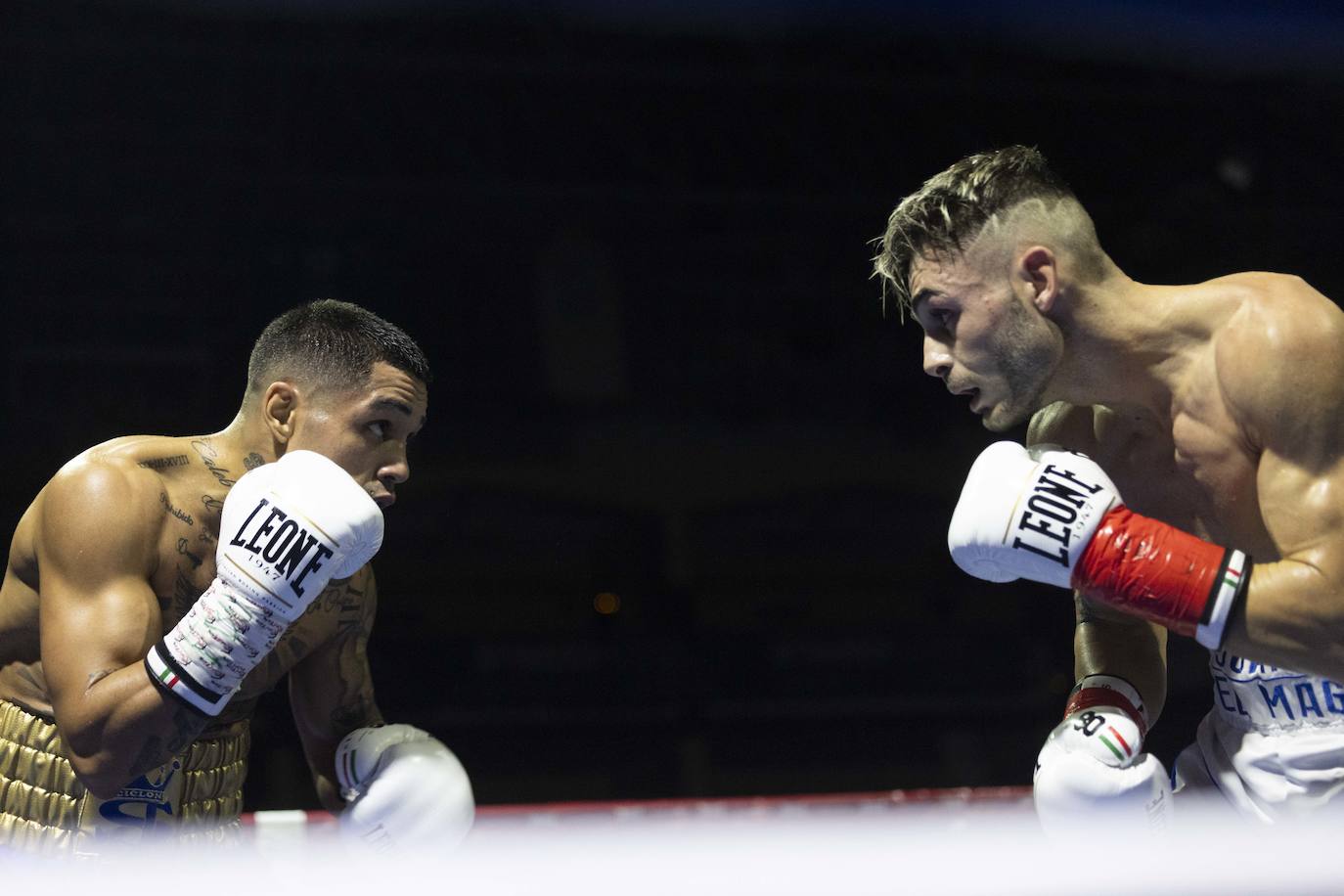 Imágenes del combate que ha dejado a Salvi sin el cinturón europeo