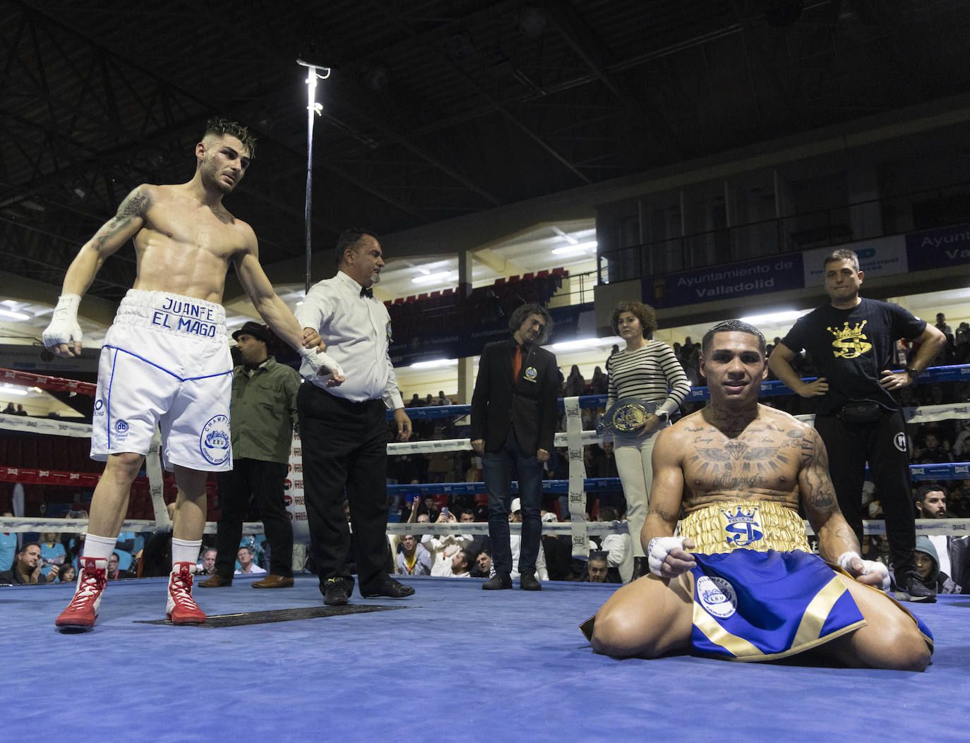 Imágenes del combate que ha dejado a Salvi sin el cinturón europeo