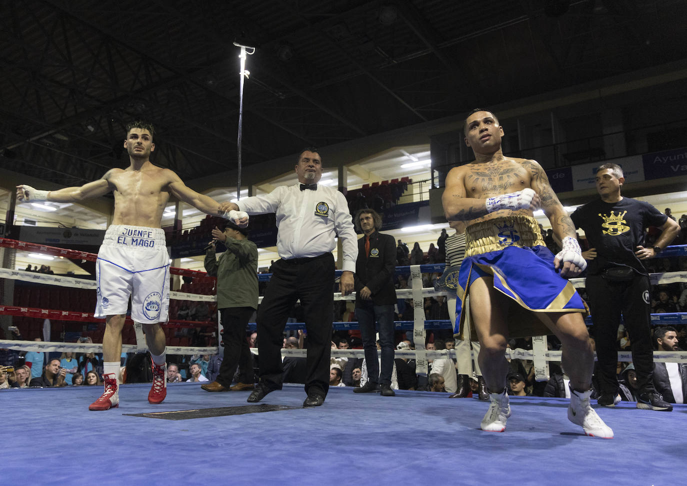 Imágenes del combate que ha dejado a Salvi sin el cinturón europeo
