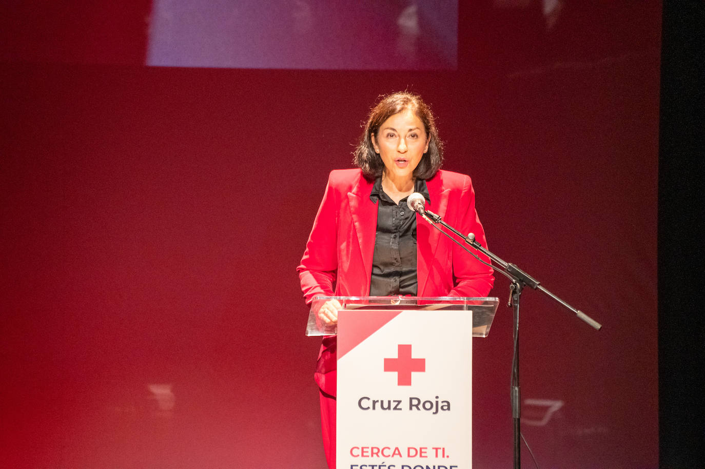 Homenaje a los voluntarios y socios de Cruz Roja en el Principal