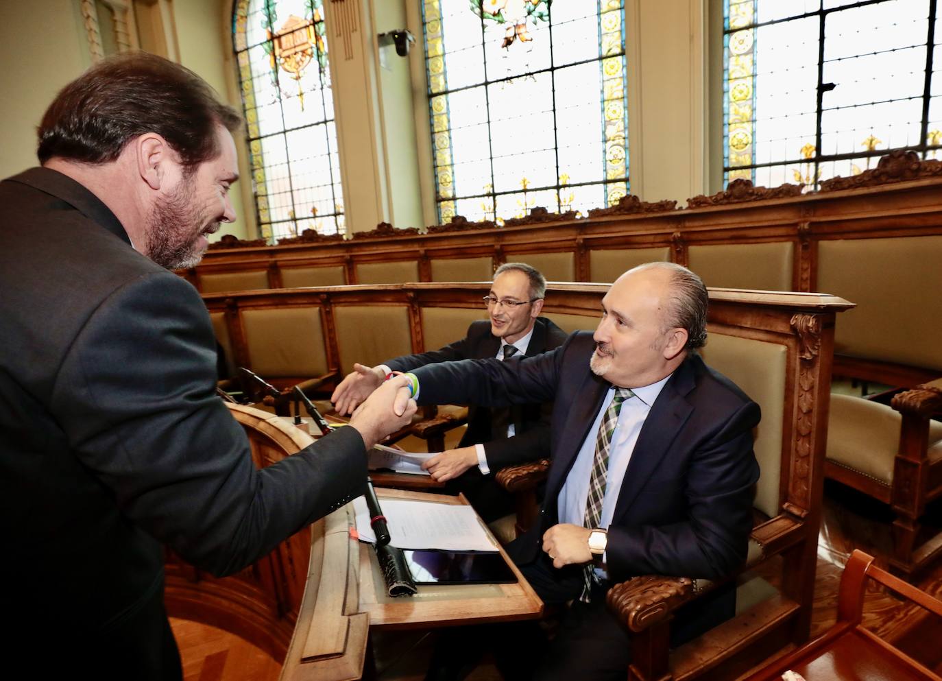 Pleno en el Ayuntamiento de Valladolid