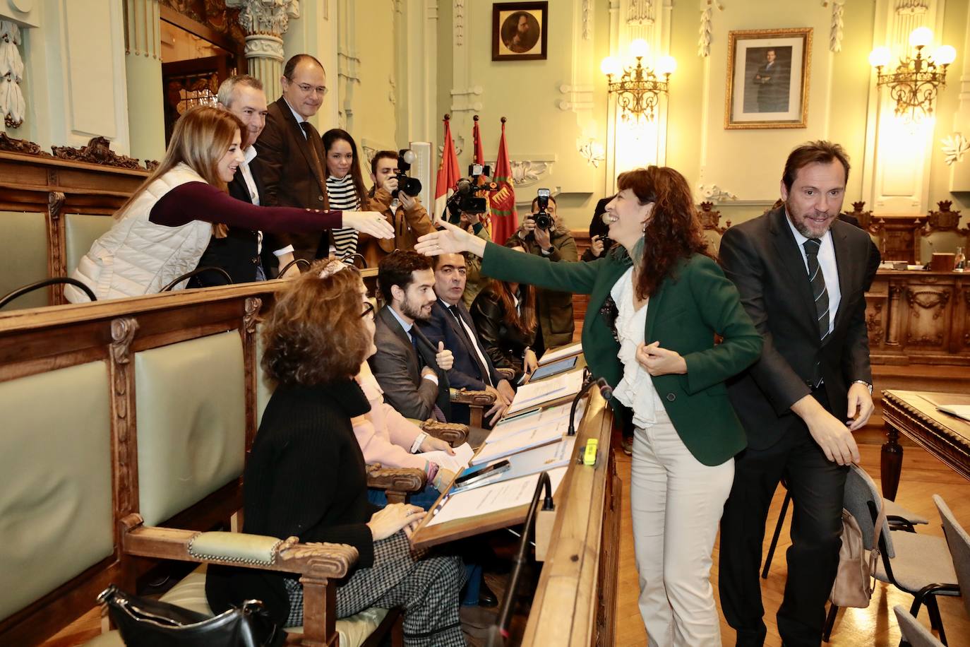Pleno en el Ayuntamiento de Valladolid