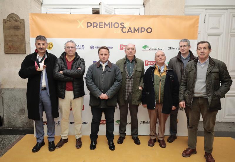 Miguel Ángel Rosales, Pedro Cabo, Ignacio Mucientes, Julio César Mancebo, Victorino Rubio, David Pajares y José Luis Cañibano.