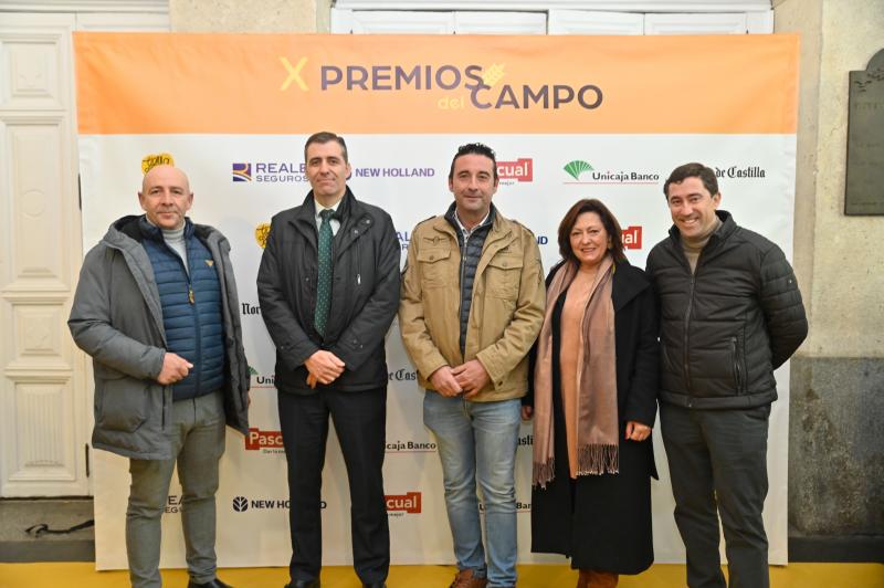 Julio César García, Gonzalo Martín, Enrique Frutos, Luz María Lázaro y Jesús Salamanca.