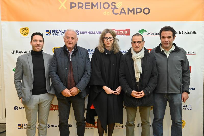 Jaime Duque, José Crespo, Paula Manteca, Fernando Antúnez y Evelio Calzada.