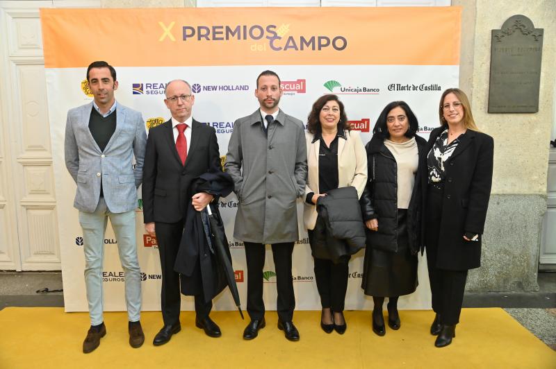 drián Robles, Miguel Vergara Zamora, Miguel Vergara Blanco, Raquel Vaquero, María Vergara y Basi Blanco.