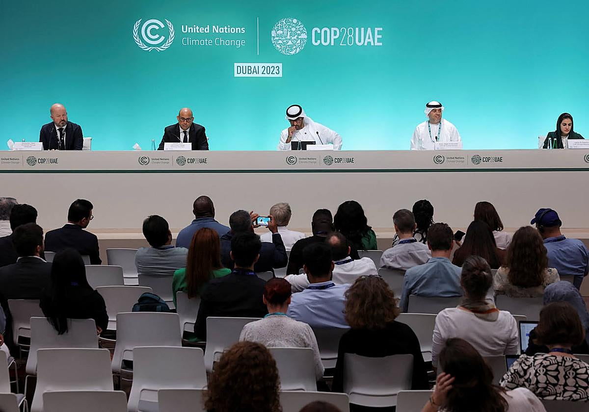 Cumbre climática COP28 en Dubái.