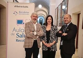 Los doctores Baltasar Pérez Saborido, Petra Friedova y Alejandro Costa.