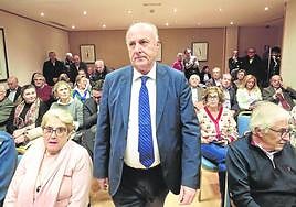 Manuel García-Castellón en la charla organizada por el club de opinión Santiago Alba.