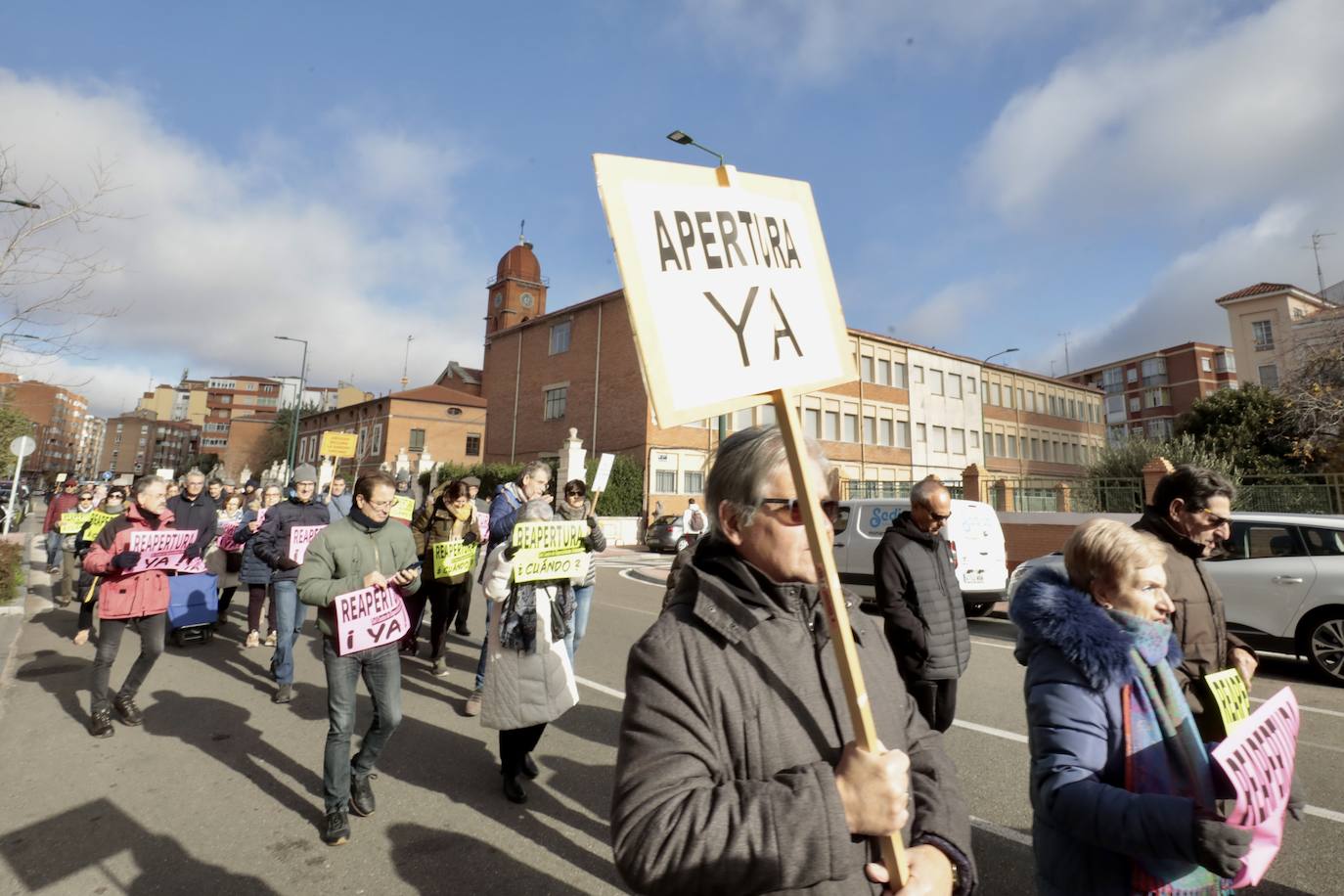 La manifestación por el Centro de Especialidades de Delicias, en imágenes