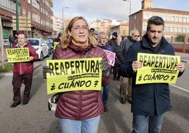 La manifestación por el Centro de Especialidades de Delicias, en imágenes