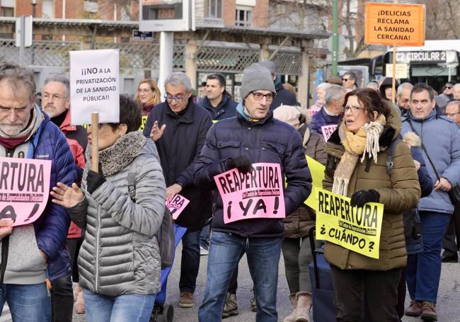 Manifestación este sábado en Delicias.