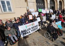 Conmemoración del Día de la Discapacidad en la Plaza Mayor,este viernes.